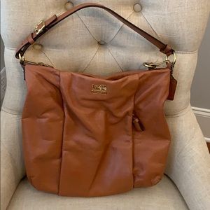 Gorgeous tan Coach bag